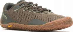 Merrell Vapor Glove 6 J067665 Zielone 42. Zielone buty sportowe męskie Merrell, bez wzorów, bez zapięcia. Za 413.18 zł.