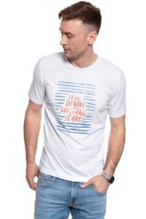 MUSTANG T SHIRT Alex C front AW 1009529 2045. T-shirty męskie Mustang, m, bez wzorów, bez kołnierzyka, bez ramiączek. W wyprzedaży za 39.99 zł.