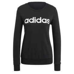 Bluza Essentials Logo Rozmiar M Czarny - GL0718. Białe bluzy damskie Adidas, m, bez wzorów, sportowe, bez ramiączek, bez kaptura. Za 206.20 zł.