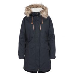 Trespass Faithful - Kurtka damska długa Dark Grey. Szare kurtki sportowe damskie Trespass, na zimę, l, bez wzorów, z bawełny, bez ramiączek, trekkingowe. Za 389.40 zł.