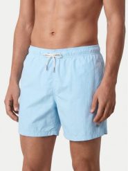 Gant Szorty kąpielowe 920026000 Niebieski jasny Regular Fit. Niebieskie kąpielówki męskie GANT, l, bez wzorów, z syntetyku. Za 252.99 zł.