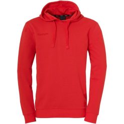 Bluza z kapturem Kempa. Czerwone bluzy damskie Kempa, xl, bez wzorów, z materiału, klasyczne, bez ramiączek, bez kaptura. Za 220.50 zł.