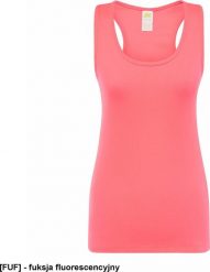 JHK SPORTARBL - Damski t-back - fuksja fluorescencyjny 2XL. Czerwone bielizna sportowa damska JHK, xl, bez wzorów. Za 14.69 zł.