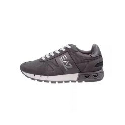Sneakersy męskie EA7 Emporio Armani Legacy buty sportowe brązowe. Szare buty sportowe męskie EA7, bez wzorów, bez zapięcia. Za 709.00 zł.