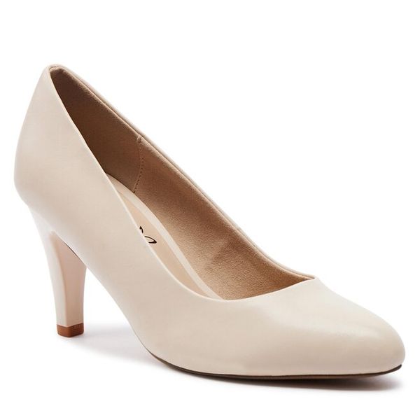 Szpilki Caprice. Szpilki damskie Caprice, bez wzorów, bez obcasa, na szpilce, bez zapięcia. Za 189.99 zł.