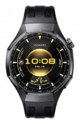 Inteligentny zegarek Huawei WATCH GT 6 Pro 46mm | GPS (satelitarny) | Dioda AMOLED | 1,47 cala | Wodoodporny | Czarny. Czarne zegarki smartwatch Huawei, bez wzorów. Za 1,832.99 zł.