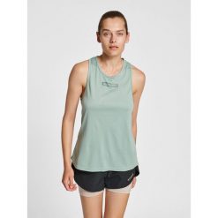 Damski tank top Hummel TE Tola. Niebieskie topy damskie Hummel, bez wzorów, sportowe, bez kołnierzyka, bez ramiączek. Za 137.00 zł.