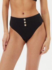 Tommy Hilfiger Dół od bikini UW0UW05840 Czarny. Czarne bikini Tommy Hilfiger, bez wzorów, z syntetyku. Za 239.99 zł.