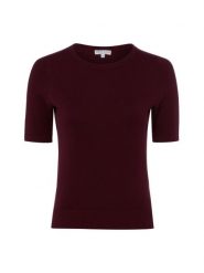Marie Lund Sweter Kobiety drobna dzianina czerwony, S. Czerwone swetry nierozpinane damskie Marie Lund, s, bez wzorów, z dzianiny, bez kołnierzyka, bez ramiączek. Za 159.95 zł.