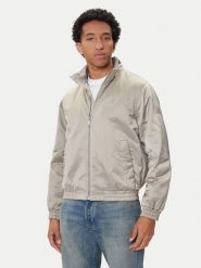 Calvin Klein Jeans Kurtka bomber Harrington LV04RC516G Beżowy Regular Fit. Brązowe kurtki męskie Calvin Klein Jeans, m, bez wzorów, z jeansu, bez kaptura. Za 489.99 zł.