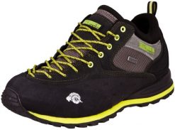 Męskie buty trekkingowe i turystyczne zamszowe. Żółte trekkingi męskie GUGGEN MOUNTAIN, z gumy, bez zapięcia. Za 444.52 zł.
