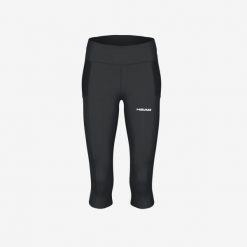 Legginsy 3/4 damskie POWER. Czarne legginsy damskie Head, bez wzorów. W wyprzedaży za 210.00 zł.