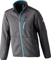 Kurtka męska Fortis Kurtka z dzianiny softshell, rozm. 2XL,ciemnoszary-turkusowy,FORTIS. Niebieskie kurtki męskie Fortis, m, bez wzorów, z dzianiny, bez kaptura. Za 297.88 zł.