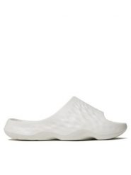 New Balance Klapki SUFHUPW3 Biały. Białe klapki męskie New Balance, bez wzorów, z tworzywa sztucznego, bez zapięcia. Za 149.00 zł.