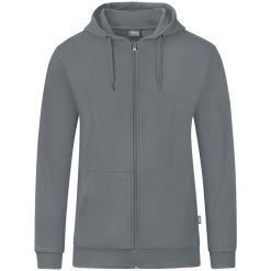 Bluza z kapturem Jako Organic. Szare bluzy damskie Jako, l, bez wzorów, z bawełny, biznesowe, bez ramiączek, z kapturem. Za 366.00 zł.
