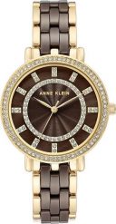 Zegarek Anne Klein Zegarek damski Anne Klein AK-3810BNGB brązowy. Brązowe zegarki damskie Anne Klein. Za 699.00 zł.