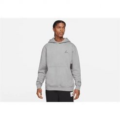 Bluza sportowa męska Nike Air Jordan Essentials Fleece. Szare bluzy sportowe męskie Nike, m, bez wzorów, z kapturem. Za 399.00 zł.