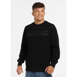 Bluza męska Pitbull Hilltop Black. Czarne bluzy męskie PITBULL, l, bez wzorów, sportowe, bez ramiączek, bez kaptura. Za 199.00 zł.