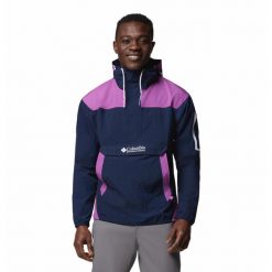 Columbia Kurtka Challenger 2117001464. Niebieskie kurtki męskie Columbia, m, bez wzorów, bez kaptura. Za 237.99 zł.
