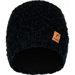 Czapka Reusch Robin. Czarne czapki damskie Reusch, bez wzorów, sportowe. Za 160.00 zł.