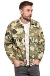 KURTKA LEE FATIQUE OVERSHIRT CAMOUFLAGE L66QCW03 112116625. Kurtki męskie Lee, l, bez wzorów, bez kaptura. Za 179.99 zł.