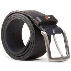Pasek Męski Tommy Hilfiger. Niebieskie paski męskie Tommy Hilfiger. Za 169.99 zł.