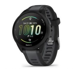 Garmin Forerunner 165 Black / Slate Grey 43 mm. Czarne zegarki sportowe Garmin, bez wzorów. Za 1,142.99 zł.