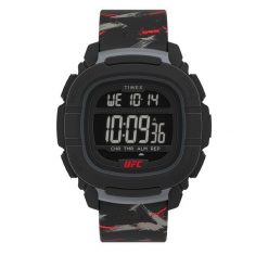 Zegarek Timex. Czarne zegarki męskie Timex, bez wzorów. Za 409.99 zł.