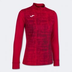 Bluza do biegania damska Joma Elite VIII. Czerwone bluzy damskie Joma, xs, bez wzorów, bez ramiączek, bez kaptura. Za 127.30 zł.