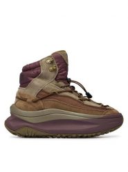 Moon Boot Śniegowce Moon 247 Xlace Mid 80D2490070 Zielony. Zielone buty zimowe męskie Moon Boot, bez wzorów, ze skóry, bez obcasa, bez zapięcia. Za 989.99 zł.