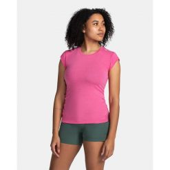 Damski bawełniany t-shirt Kilpi PROMO-W. Szare t-shirty damskie Kilpi, l, bez wzorów, z bawełny, sportowe, bez kołnierzyka, bez ramiączek. Za 75.03 zł.