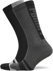 Skarpety Męskie Puma Seasonal Logo Socks Czarne 39-42. Czarne skarpety męskie Puma, bez wzorów, z bawełny. Za 111.99 zł.