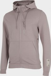 4f Bluza męska H4Z22-BLM024 Beżowy r.XXL. Brązowe bluzy męskie 4F, m, bez wzorów, bez ramiączek, bez kaptura. Za 169.56 zł.