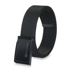 Pasek parciany BETLEWSKI PRC-01_CZ-1 XL czarny. Czarne paski męskie Betlewski, z materiału. Za 34.99 zł.
