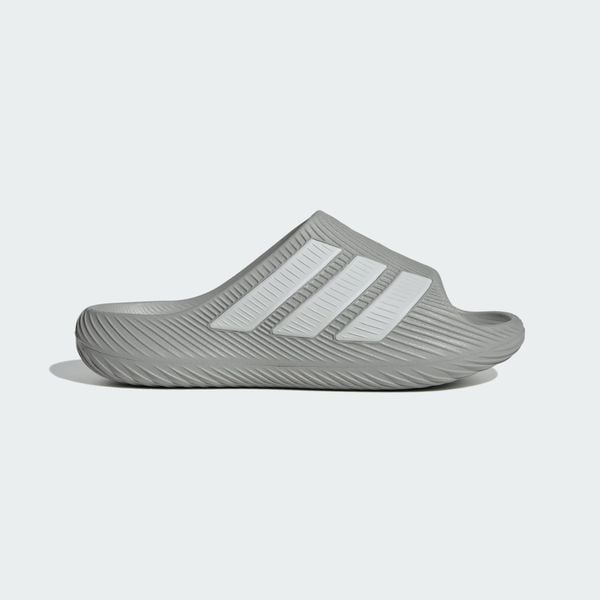 KLAPKI PURECHILL. Czarne klapki męskie Adidas, bez wzorów, z gumy, bez zapięcia. Za 219.00 zł.