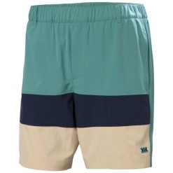 Szorty Helly Hansen Levante. Zielone szorty męskie Helly Hansen, bez wzorów. Za 371.00 zł.