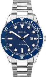 Zegarek Sekonda Zegarek męski Sekonda SEK.1789 srebrny. Szare zegarki męskie Sekonda, bez wzorów, srebrne. Za 357.00 zł.