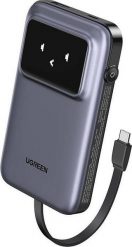 Powerbank Ugreen Powerbank 10000mAh Ugreen Uno PB511, 30W, wbudowany kabel USB-C (szary). Szare powerbanki Ugreen. Za 139.00 zł.