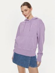 Mustang Bluza Margo 1014961 Fioletowy Oversize. Fioletowe bluzy damskie Mustang, s, bez wzorów, z bawełny, bez ramiączek, bez kaptura. Za 159.99 zł.