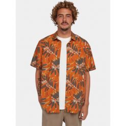 Koszula męska O'Neill Print. Brązowe koszule męskie O'Neill, na lato, m, bez wzorów, bez kołnierzyka, bez ramiączek. Za 259.00 zł.