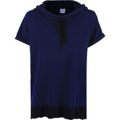 Bluza DEHA. Niebieskie bluzy damskie Deha, bez wzorów, z materiału, bez ramiączek. W wyprzedaży za 99.00 zł.