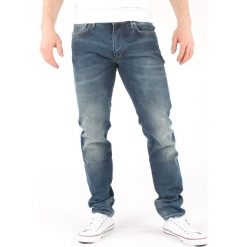 Pepe Jeans Stanley Dżinsy Niebieski. Niebieskie jeansy męskie Pepe Jeans, z bawełny. Za 349.95 zł.