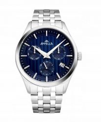 Zegarek damski Appella L70003.5115QF srebrny. Szare zegarki damskie Acappella, srebrne. Za 1,680.00 zł.