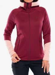 Bluza z kapturem damska Peak Performance Rider Essentials Zip Hood. Czerwone bluzy damskie Peak Performance, s, bez wzorów, z elastanu, bez ramiączek, z kapturem. Za 537.89 zł.