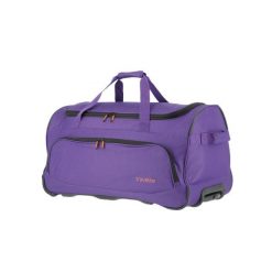Torba podróżna travelite Basics L. Fioletowe torby podróżne damskie TRAVELITE, bez wzorów, z materiału, duże. Za 248.50 zł.