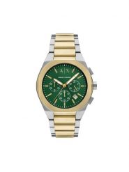 Armani Exchange Zegarek AX4184 Złoty. Żółte zegarki męskie Armani Exchange, bez wzorów, złote. Za 829.99 zł.