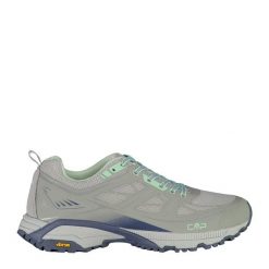 Buty sportowe damskie CMP HAPSU do nordic walking oddychające lekkie Vibram. Szare obuwie sportowe damskie CMP, bez wzorów, bez zapięcia. Za 399.99 zł.