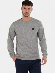 Sweter męski Fundango Randall. Szare swetry męskie FUNDANGO, m, bez wzorów, z materiału, biznesowe, bez kołnierzyka, bez ramiączek. Za 299.00 zł.