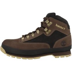 Buty Mężczyzna Timberland Euro Hiker brązowy. Brązowe buty zimowe męskie Timberland, bez wzorów, bez obcasa, bez zapięcia. W wyprzedaży za 577.15 zł.