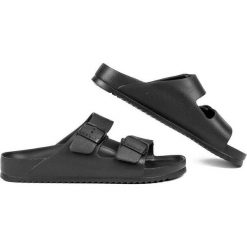 Klapki plażowe damskie Coqui Kong. Czarne klapki damskie Coqui, bez wzorów, sportowe, bez obcasa, bez zapięcia. Za 138.99 zł.